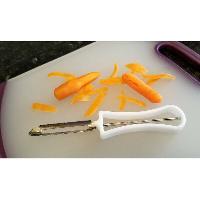 Handy Housewares 2 Piece Swivel Vegetable Peeler Set - Ideal for Apples, Carrots, Potatoes