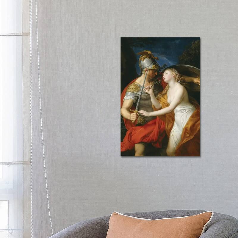 iCanvas "Peace and War, 1776 " by Pompeo Girolamo Batoni Canvas Print - 26x18x1.5