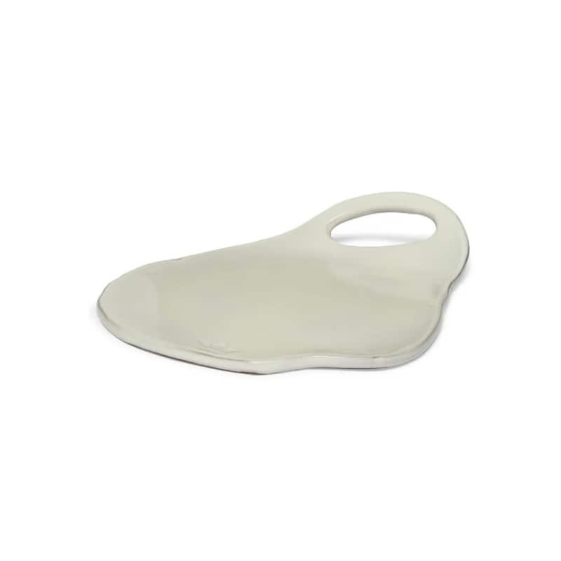 Board Plate Lola - Black Matt - White
