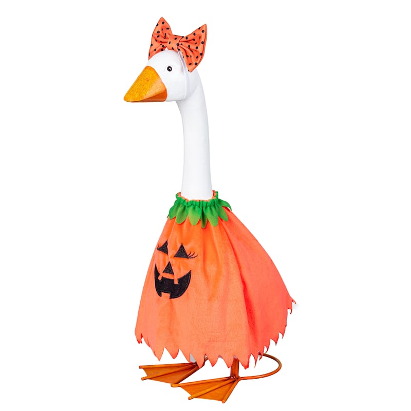 Porch Goose Outfit for Garden Statue