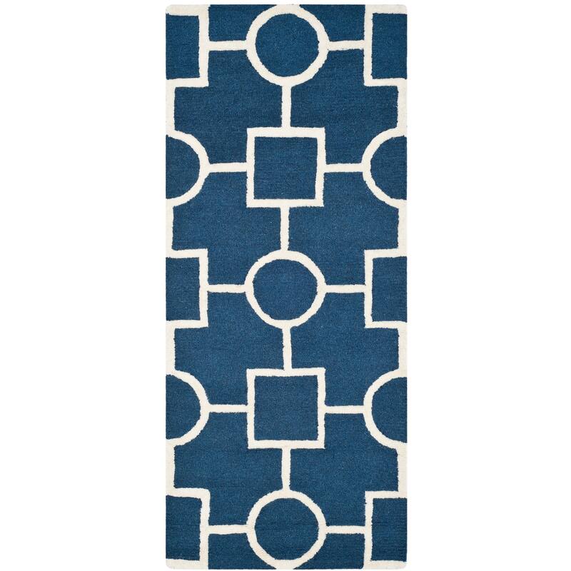 SAFAVIEH Handmade Cambridge Pietrix Modern Moroccan Wool Rug