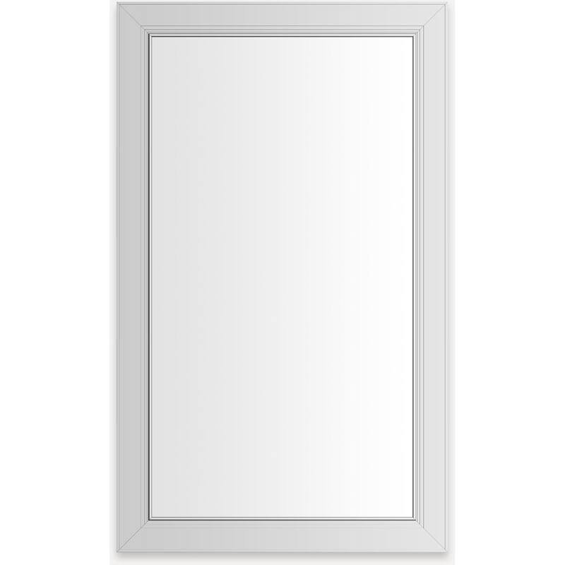 Robern D2C2440D4MESC Main Line 23-1/4" x 39-3/8" Framed Single Door - Chrome - Chrome Finish