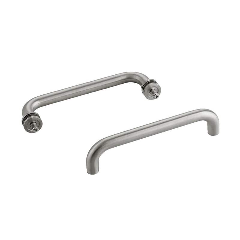 CEL 8"x8" Tubular Stainless Steel Back to Back Shower Door Pull Handle