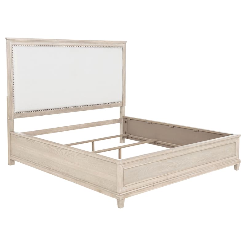 Pembroke 66-inch Panel Bed Washed Oak - King