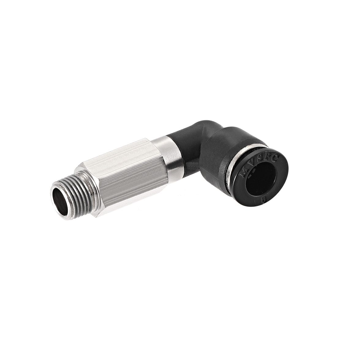 Push to Connect Tube Fitting L Shape Pneumatic Connector for 8mm OD Tube Designed for Polyurethane or Nylon Tubing Push to Connect Tube Fitting L Shape Pneumatic Connector for 8mm OD Tube Designed for Polyurethane or Nylon Tubing