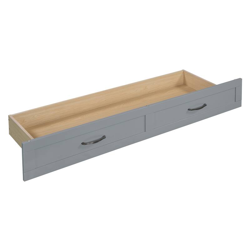Modern Queen Murphy Bed with Storage Drawers & USB Port, Stylish Rattan Finish for Apartments or Multifunctional Rooms