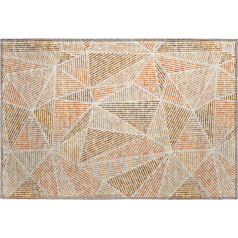 Premium Washable Super Soft Contemporary Mosaic Mayfield Rug