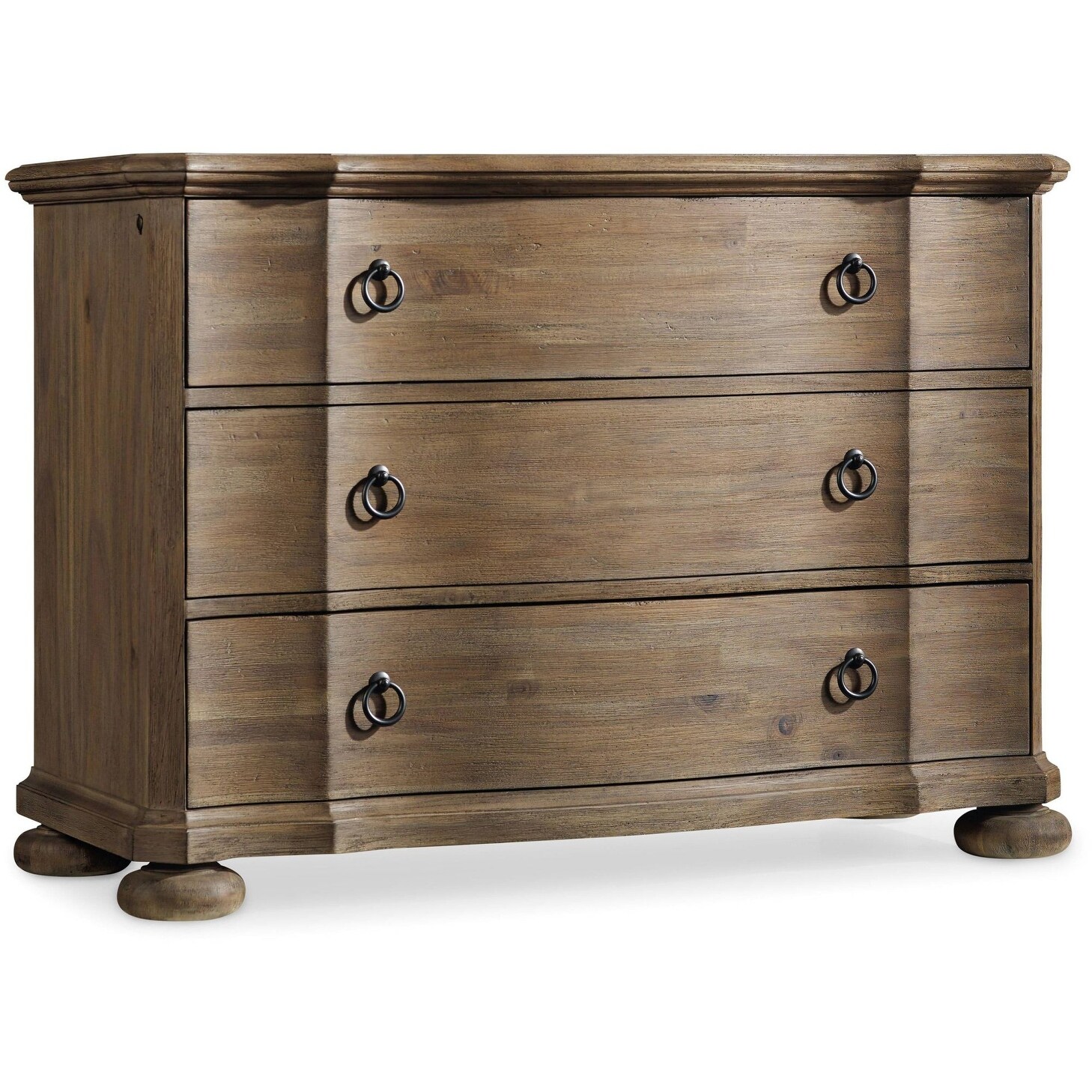 Shop Hooker Furniture 5180 90017 42 Wide 3 Drawer Acacia Wood