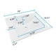 preview thumbnail 5 of 3, Luke White Porcelain 24" Drop-in Rectangular Bathroom Sink with Overflow (Set of 2) Renovators Supply
