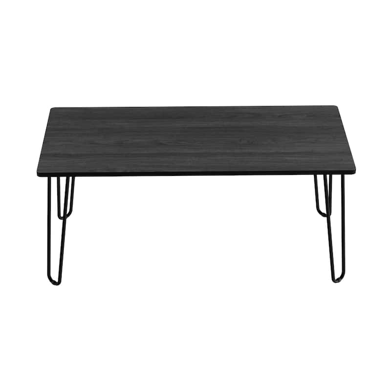 Lavish Home Modern Coffee Table with Hairpin Legs
