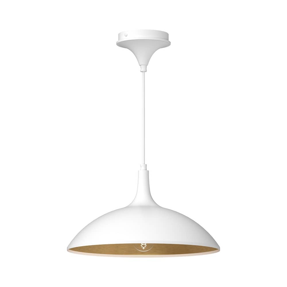 Alora Lighting PD627914 Abel 14" Wide Pendant with Aluminum Shade