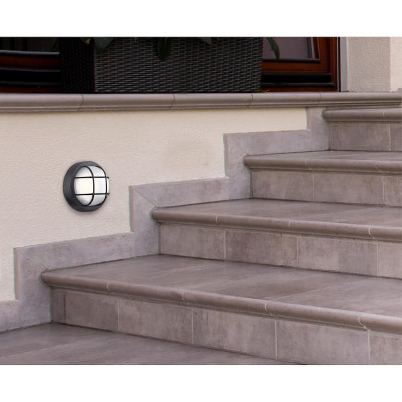 Westinghouse 8" Tall LED Outdoor Wall Sconce - Circular