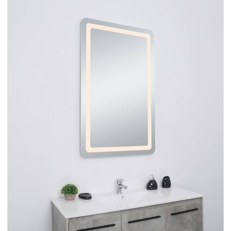 Indigo Home 30in x 48in soft edge LED mirror