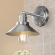 preview thumbnail 152 of 176, JONATHAN Y Florence Metal Shade Sconce