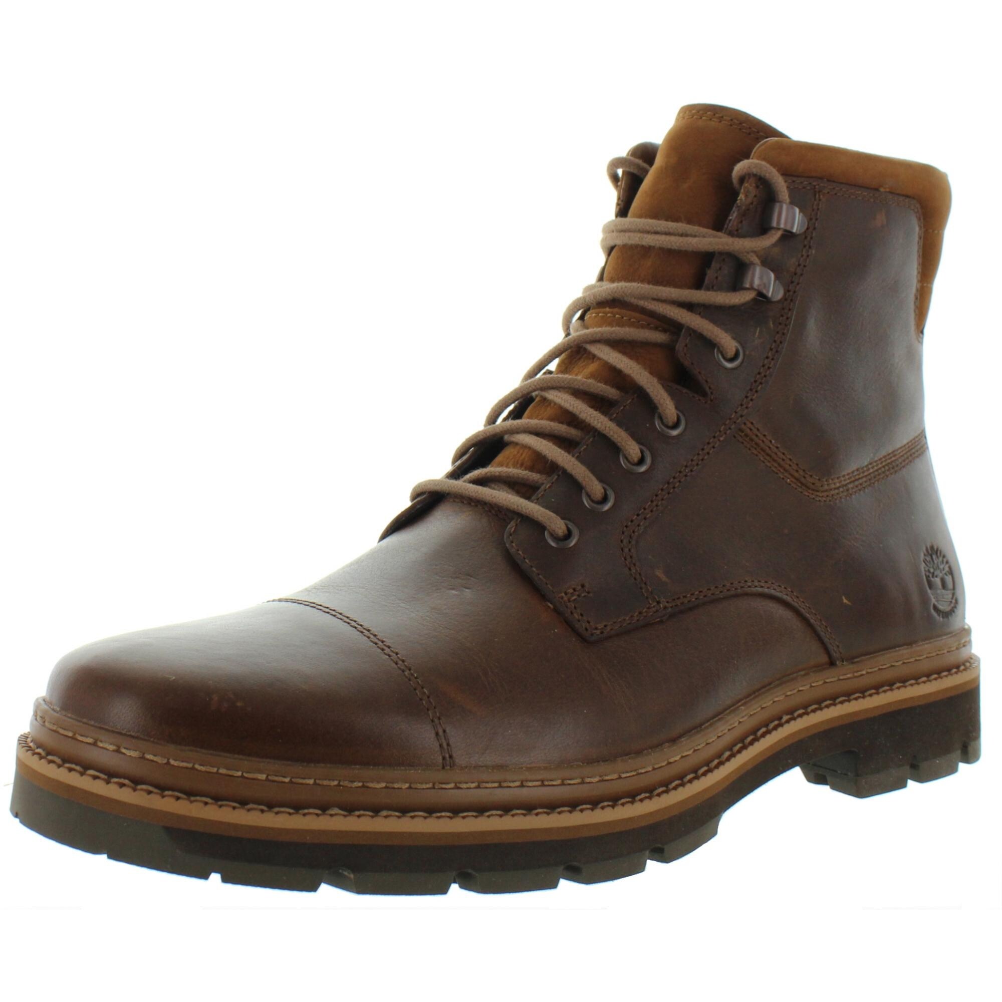 timberland leather mens boots