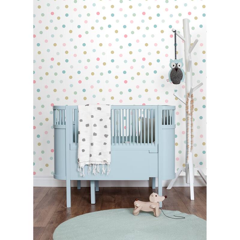 Chesapeake Jubilee Multicolor Dots Wallpaper - 20.9 x 396 x 0.025