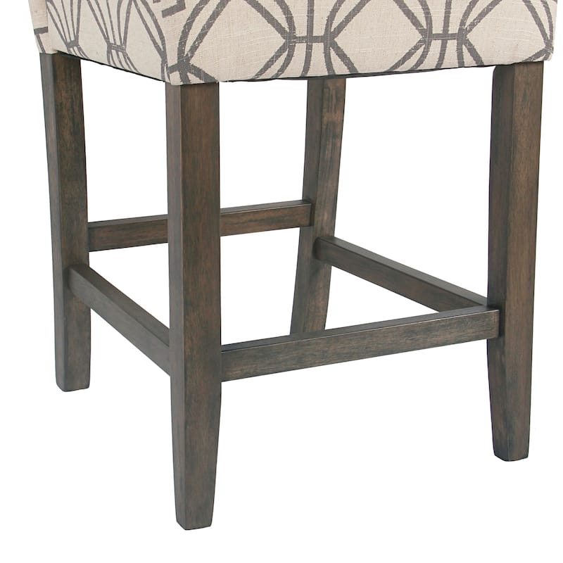 HomePop Classic 24" Parsons Counter Stool - 24 inches - 24 inches