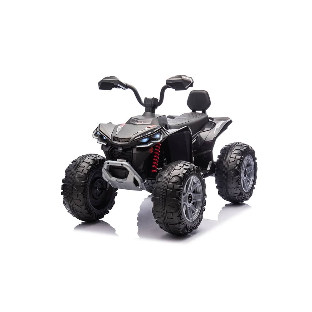 24V 2-Seater Ride On ATV for Kids, Electric Off-Road Vehicle with Powerful Motor, LED Lights, Music