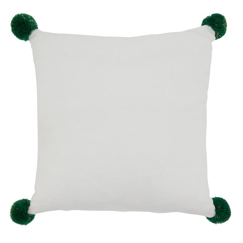 Merry Christmas Design Pillow
