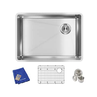 Elkay Crosstown 25-1/2" Undermount Single Basin Stainless Steel