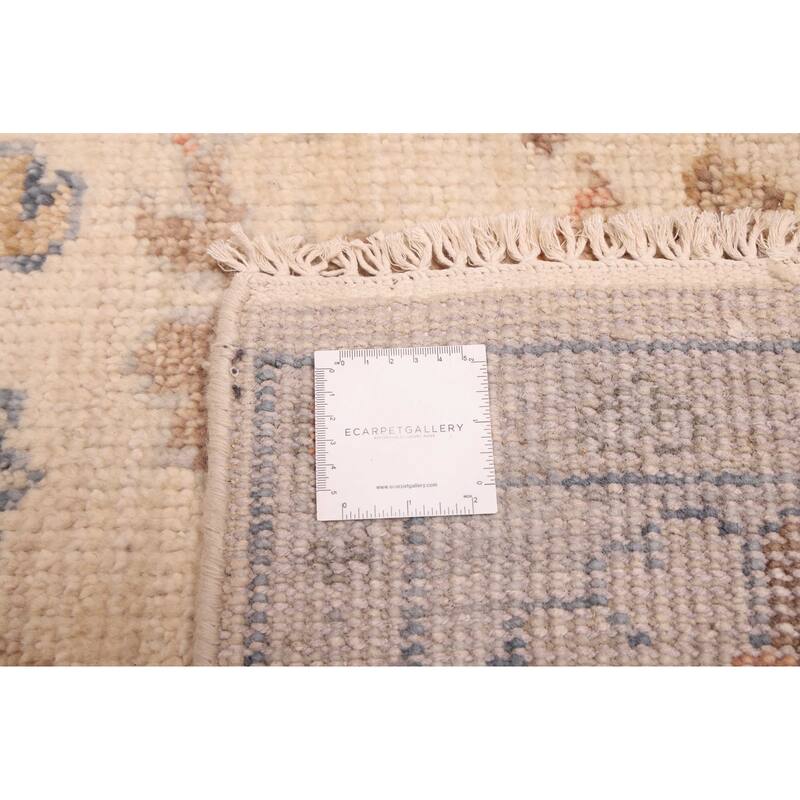 ECARPETGALLERY Hand-knotted Jules Serapi Ivory Wool Rug - 8'1 x 9'11