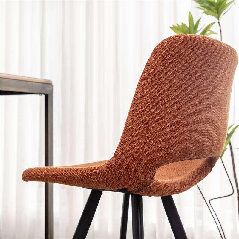 Fabric Kitchen 28.25" Counter Height Stools,Set of 2