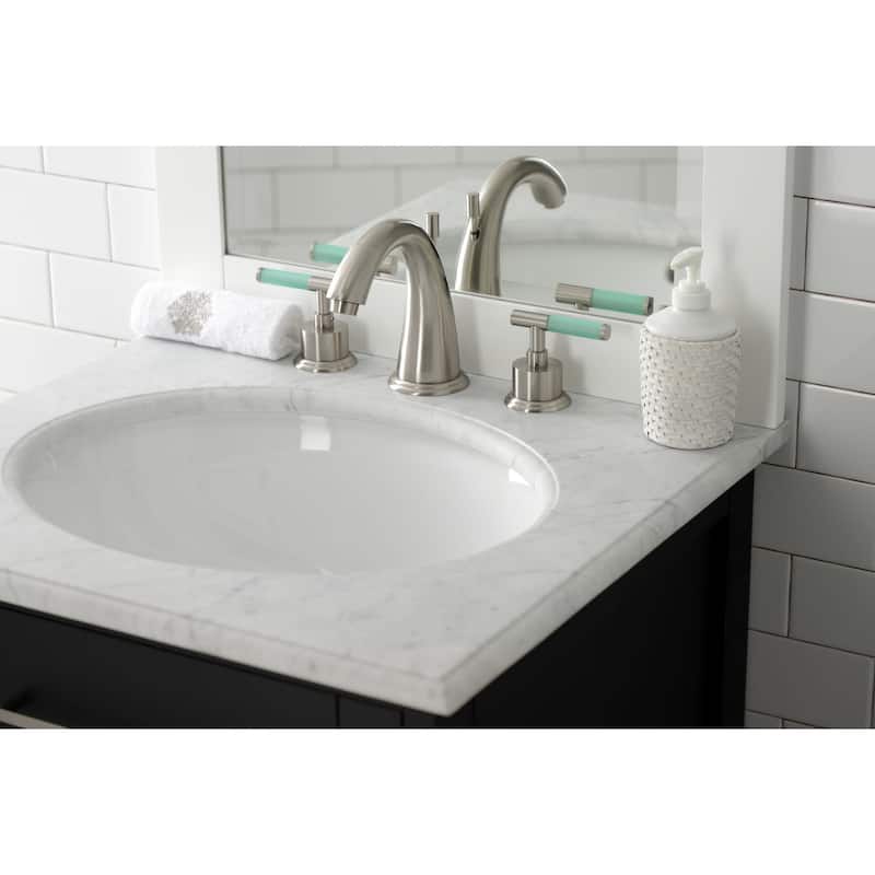 Kingston Brass Kaiser 1.2 GPM Widespread Bathroom Faucet with Pop-Up