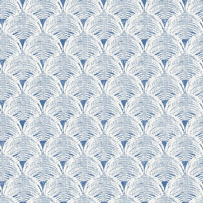 NuWallpaper Blue Manila Peel & Stick Wallpaper - 216 x 20.5 x 0.025