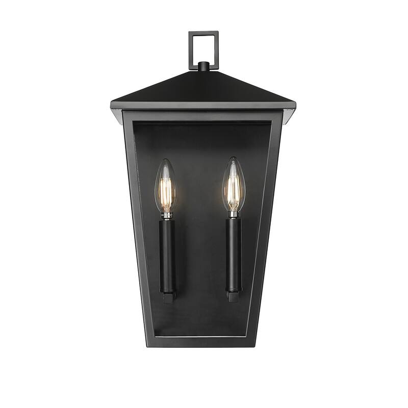 Millennium Lighting 198002 Munger 2 Light 17" Tall Outdoor Wall Sconce