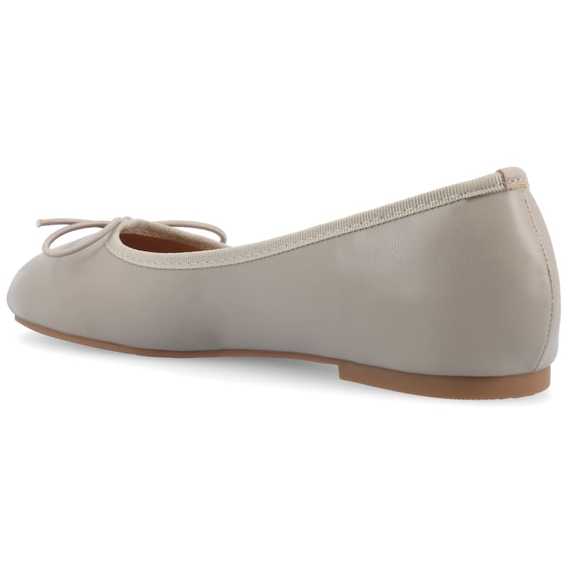 Journee Collection Women's Vika Slip On Round Toe Ballet Flats