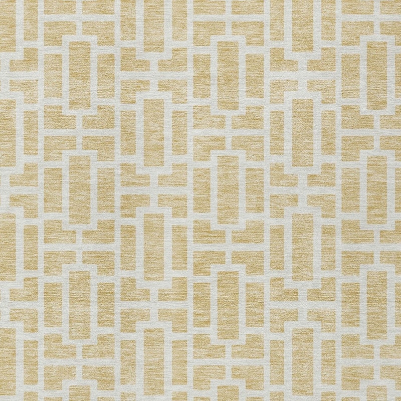 HomeRoots Geometric Transitional Rectangle Outdoor Rug
