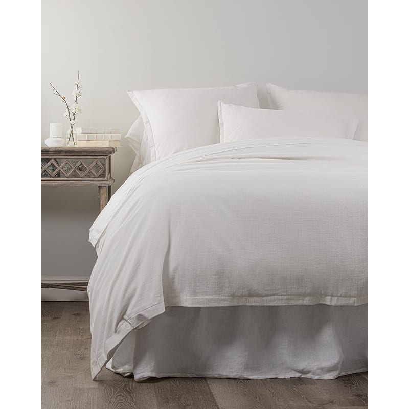 Pure. Cotton, White, Duvet Cover Set