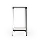 preview thumbnail 4 of 11, Larkin Marble & Iron Accent Table