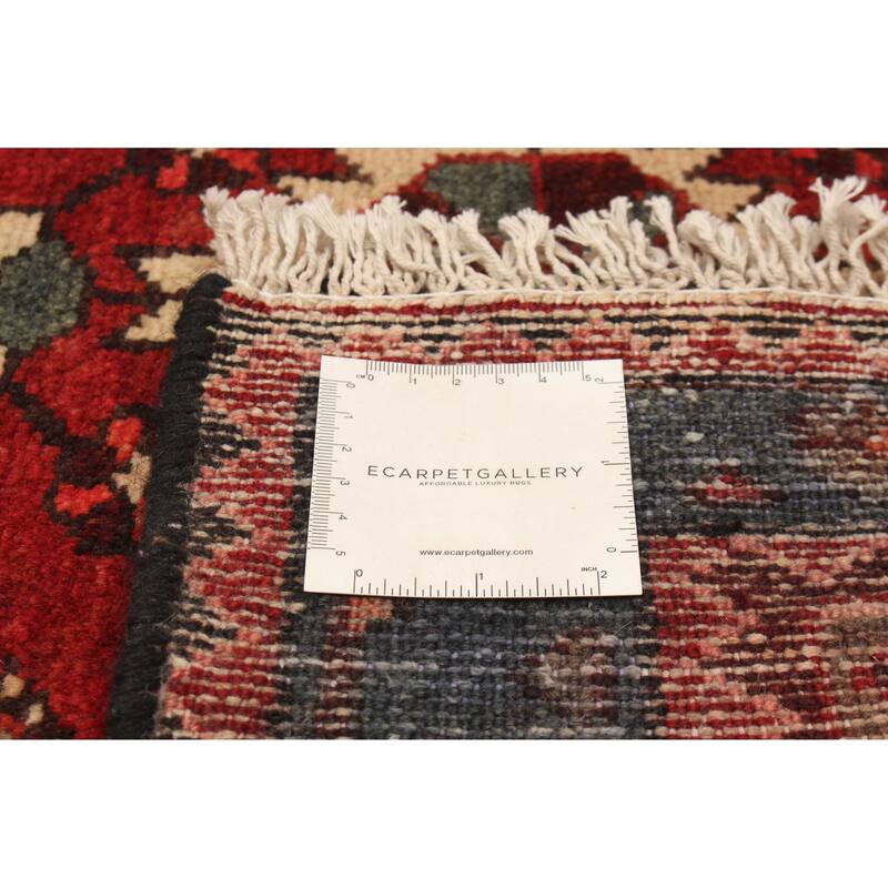 ECARPETGALLERY Hand-knotted Konya Anatolian Red Wool Rug - 3'6 x 9'10