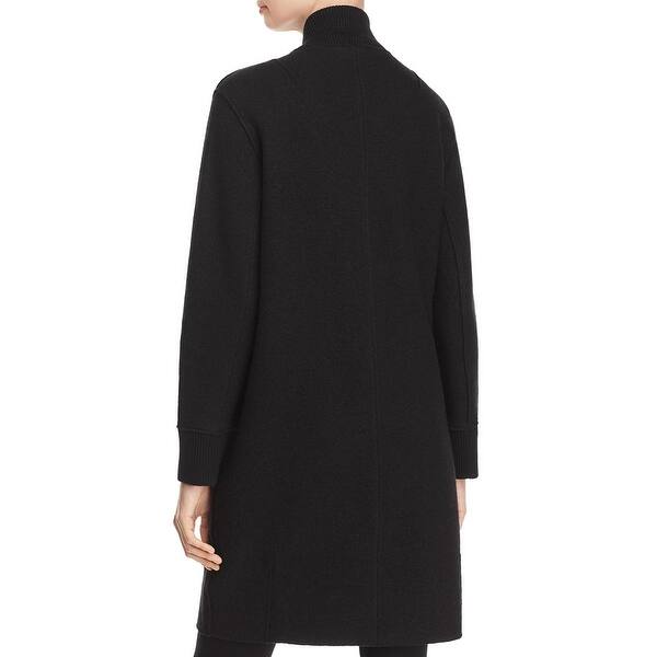Shop Eileen Fisher Womens Wool Coat Winter Long Overstock 28248494