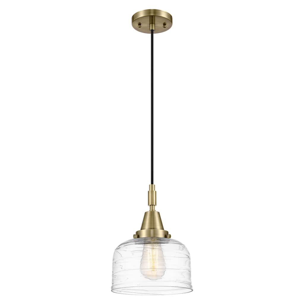 Innovations Lighting Downtown Urban - Caden Bell - 1 Light 8" Cord Hung Mini Pendant