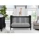 preview thumbnail 5 of 6, Saint 4-in-1 Convertible Crib - Greenguard Gold Certified Black
