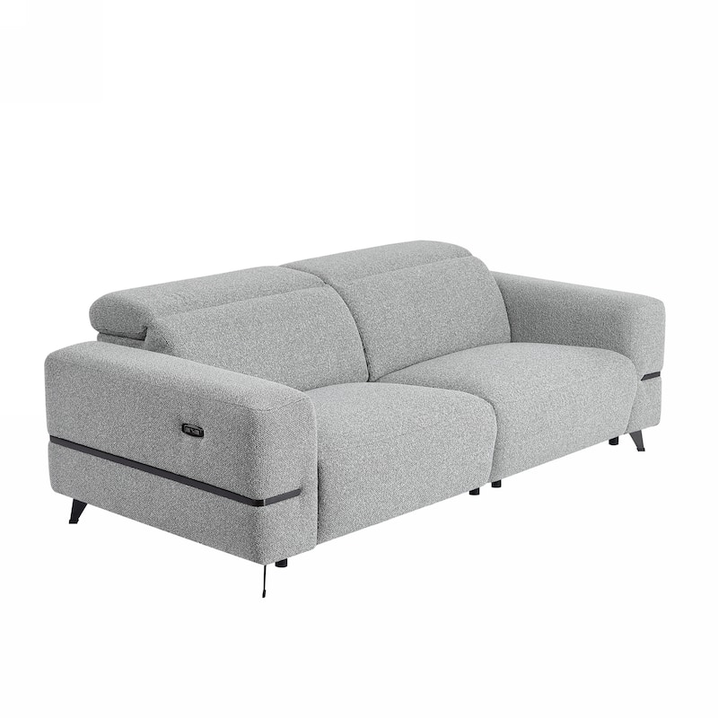 84"W Upholstered Power Reclining Sofa For Living Room