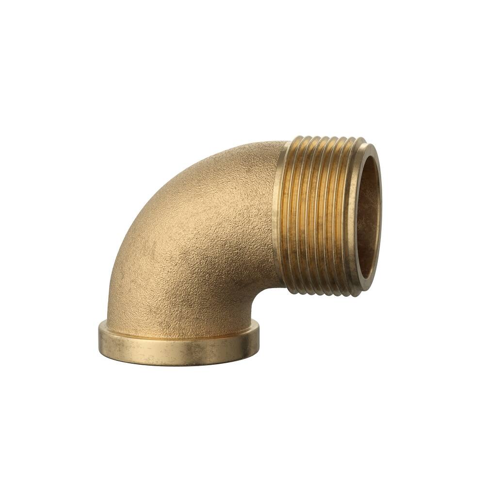PROFLO 1/2" Brass Stops 90 Degree Elbow