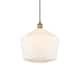 Option Antique Brass / Cased Matte White