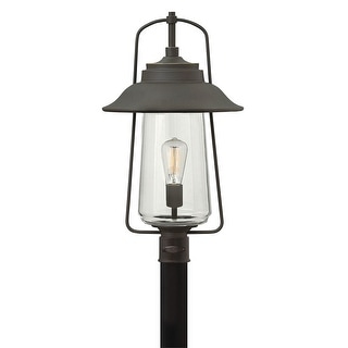 Hinkley Lighting Belden Place 1 Light 22" Tall Post Light with Clear