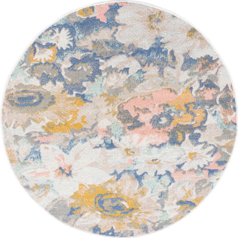 Country & Floral Heloise Collection Area Rug