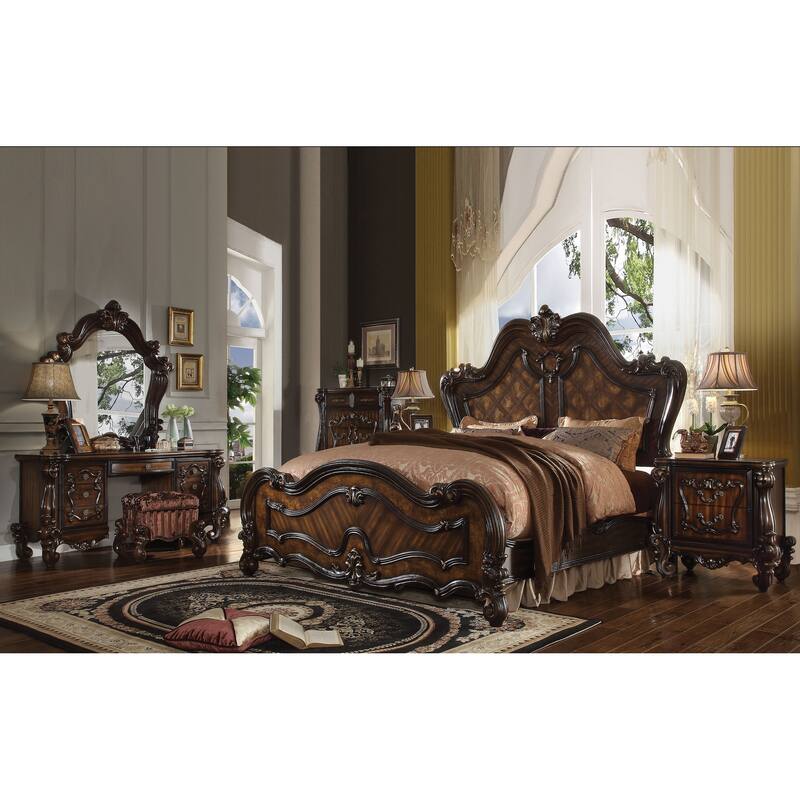 Calvert Cherry Panel Bed