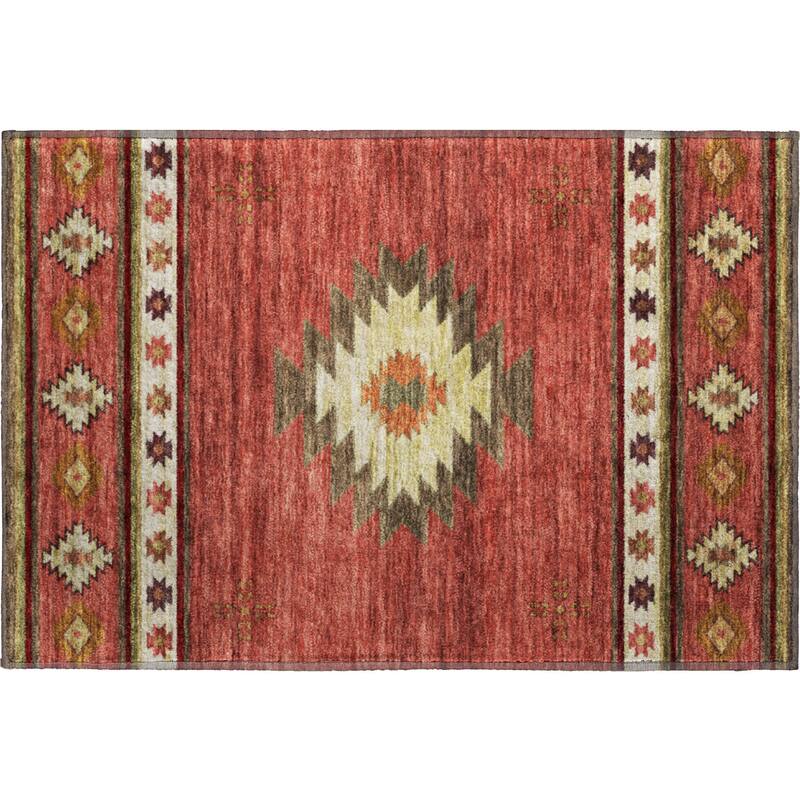 Premium Washable Super Soft Boho Tribal Mayfield Rug