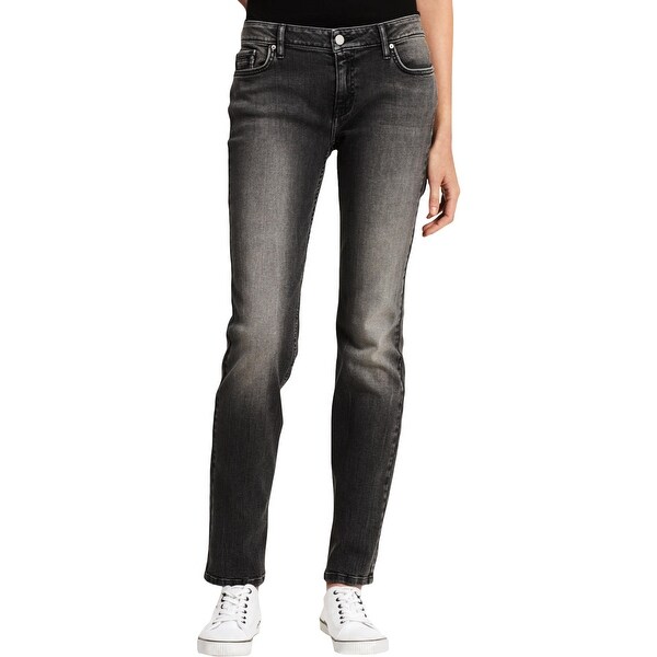 calvin klein women's straight jeans