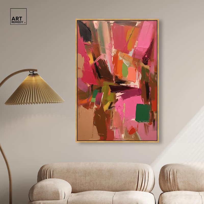 Impulse and Instinct Canvas by Art Remedy