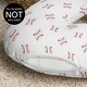 preview thumbnail 3 of 4, Sweet Jojo Designs Baseball Sports Nursing Breastfeeding Pillow Cover Case (Pillow Not Included) Red and White Americana