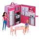 preview thumbnail 9 of 10, Badger Basket Home & Go Doll Kitchen with Storage for 12-inch Dolls
