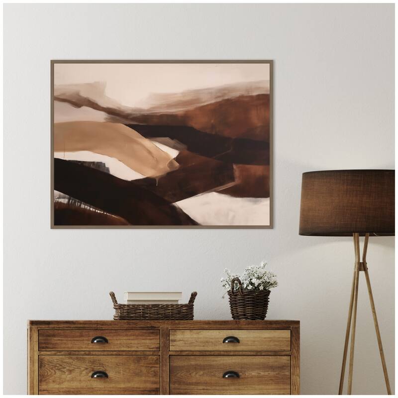 Kate and Laurel Pathway I by Amy Lighthall Framed Canvas Wall Art Print