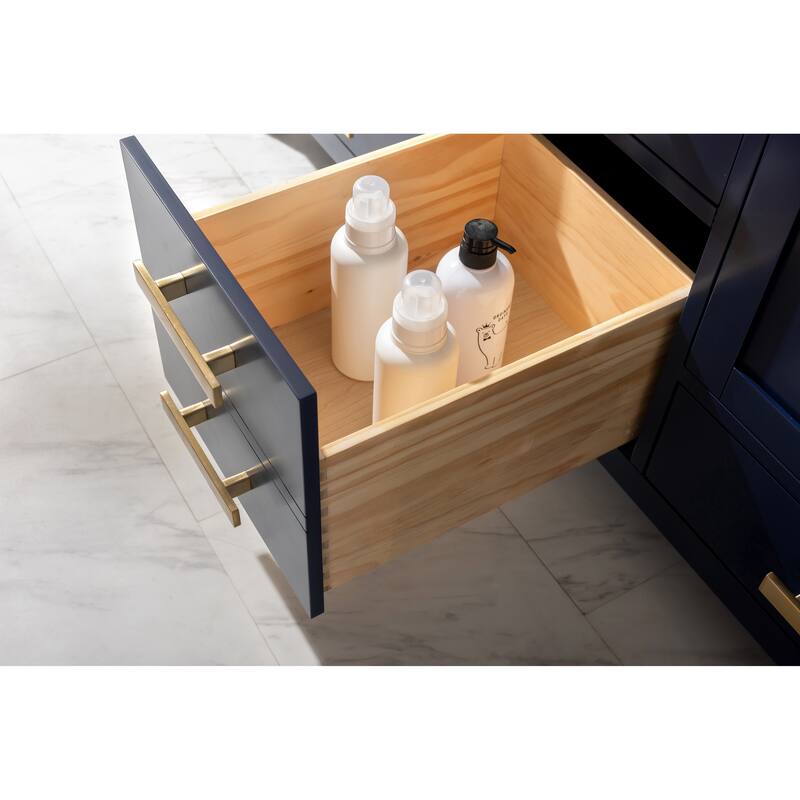 Valentino 60" Single Vanity in Blue